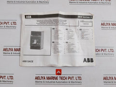 Abb Moulded Case Circuit Breaker 690V-50/60Hz Sace S3H