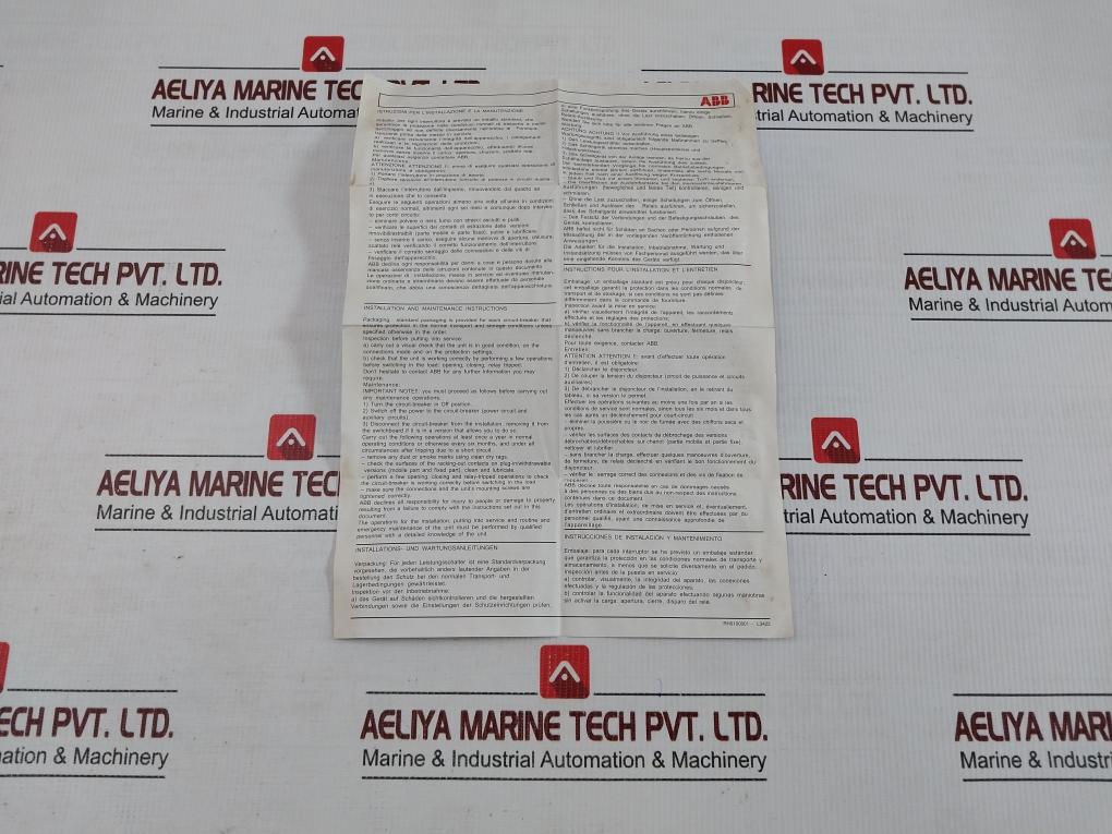 Abb Sace T6H 630