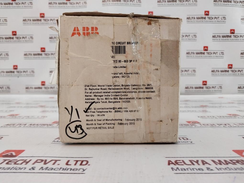Abb Sace Tmax Xt1C 160 Molded Case Circuit Breaker 690V Ac 500V Dc