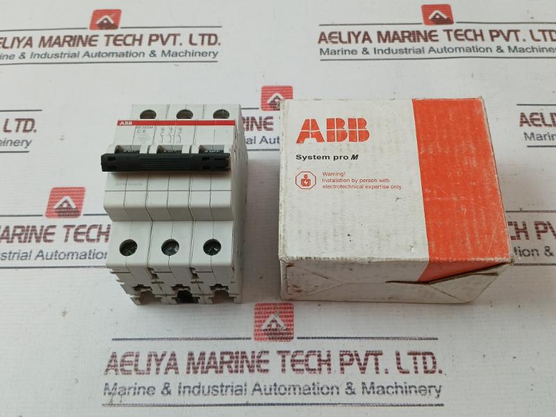 Abb Sb203M-c6 Miniature Circuit Breaker Is/Iec 60898-1 120V Dc 1Sys273012R0064