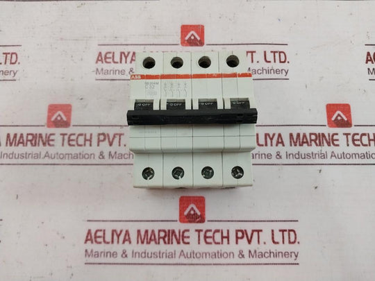 Abb Sb204M Circuit Breaker 457V Ac 120V Dc 10000/3 C32 Cm/L-4459776