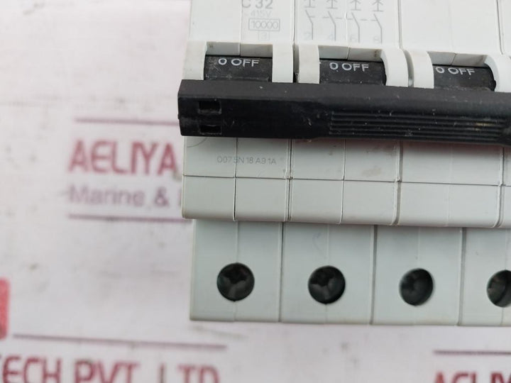 Abb Sb204M Circuit Breaker 457V Ac 120V Dc 10000/3 C32 Cm/L-4459776