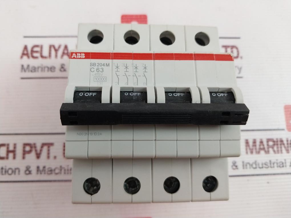 Abb Sb 204M Miniature Circuit Breaker