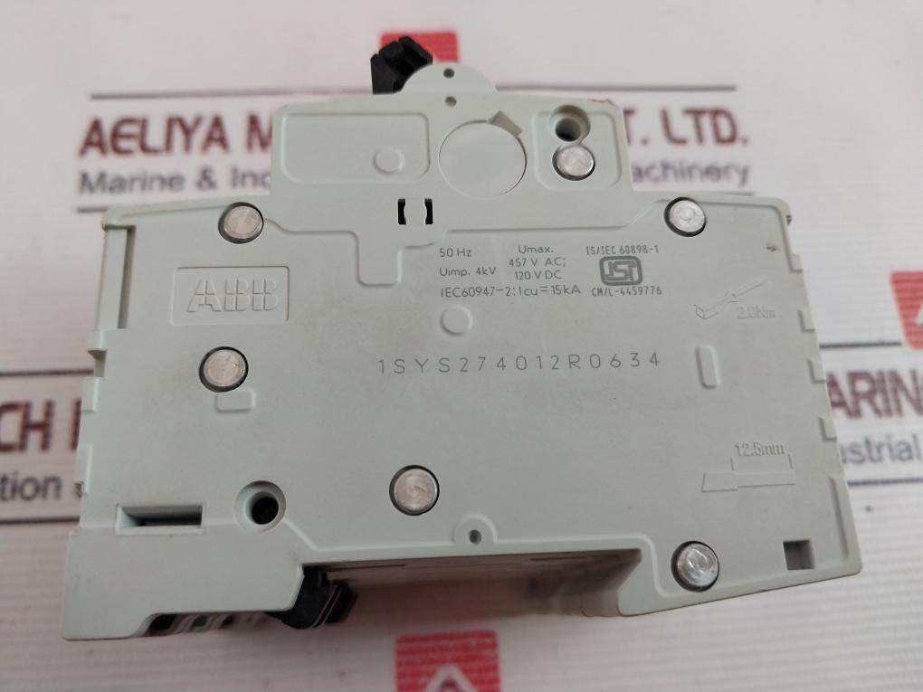 Abb Sb 204M Miniature Circuit Breaker