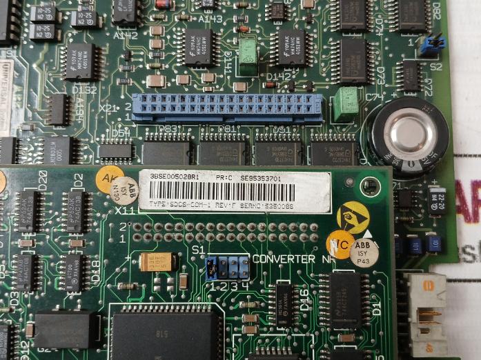 Abb Sdcs-con-1 Control Board Pcb 3Bse005028R1 3Bsc980049R58 Rev: F 94V-0