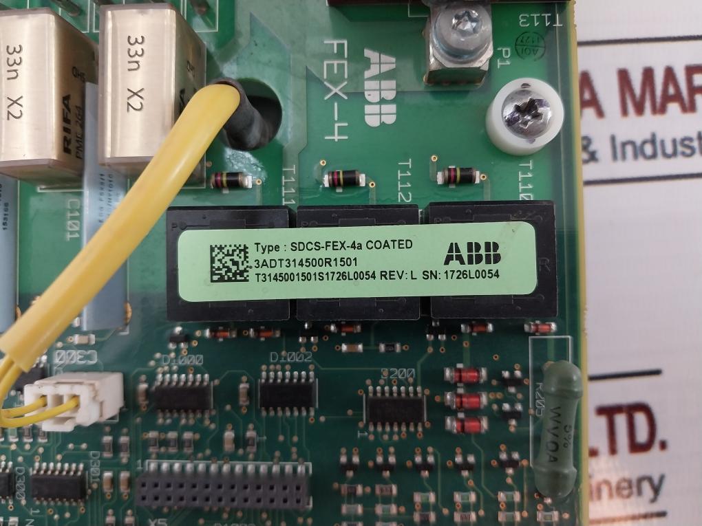 Abb Sdcs-fex-4A Printed Circuit Board 3~110…500 Vdc