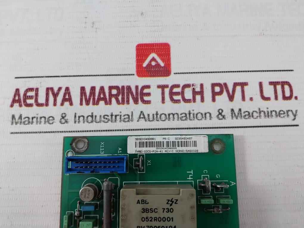 Abb Sdcs-pin-41 Pulse Transformer Module Rev C Se95460497