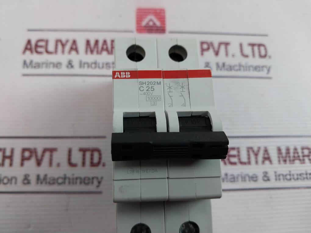 Abb Sh202M-c25 Miniature Circuit Breaker 400V