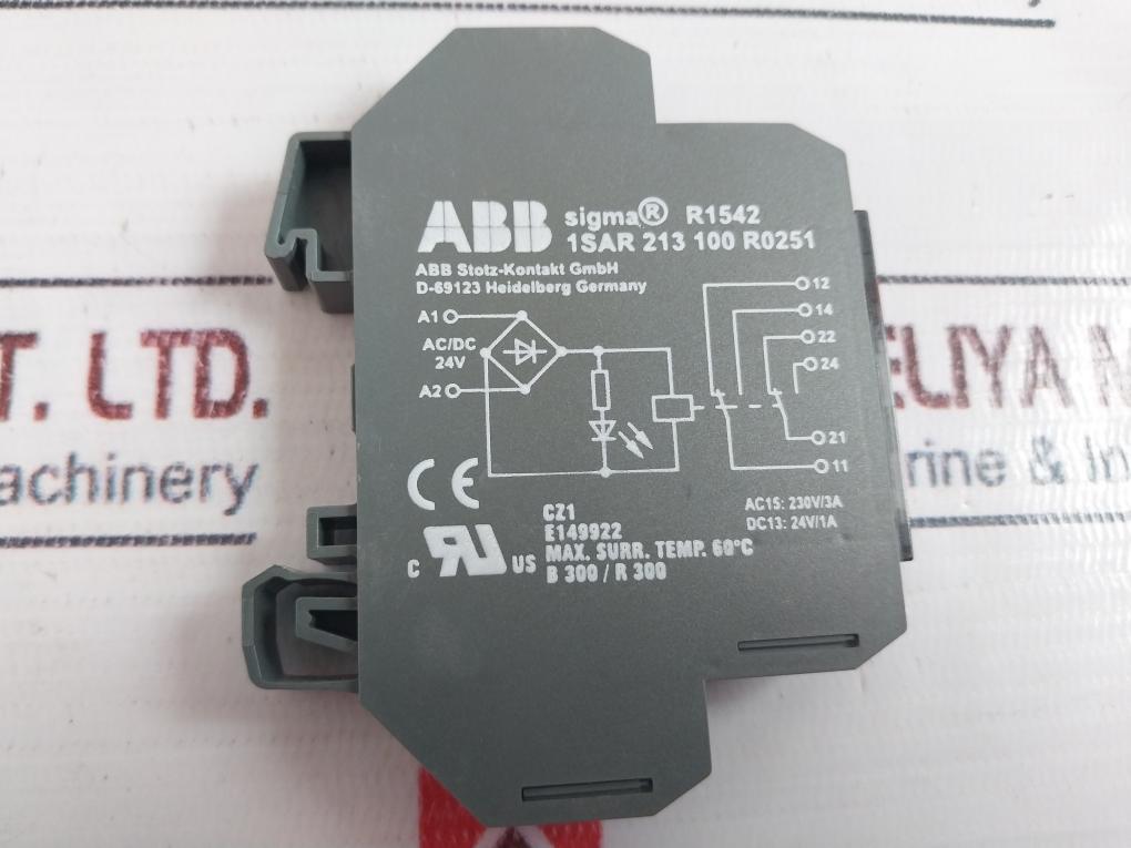 Abb Sigma R1542 Interface Relay Module