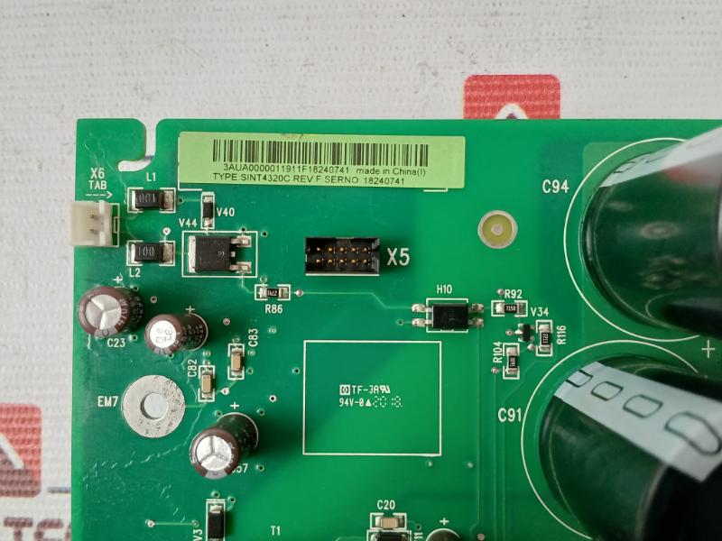 Abb Sint4320C Inverter Power Board/Driver Board Rev F 94V-0 Sint43X0