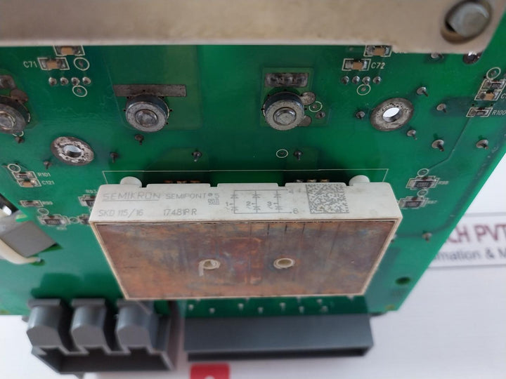 Abb Sint4420C Inverter Driver Board Sint44X0 Rev K 300V 28Awg