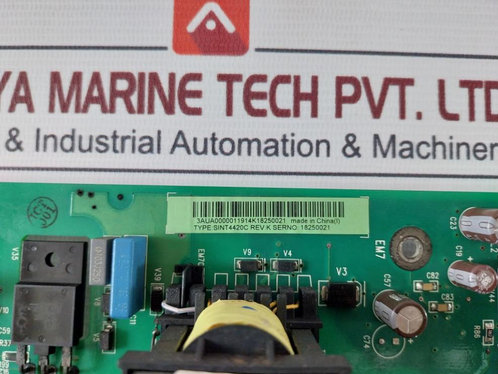 Abb Sint4420C Inverter Driver Board Sint44X0 Rev K 300V 28Awg