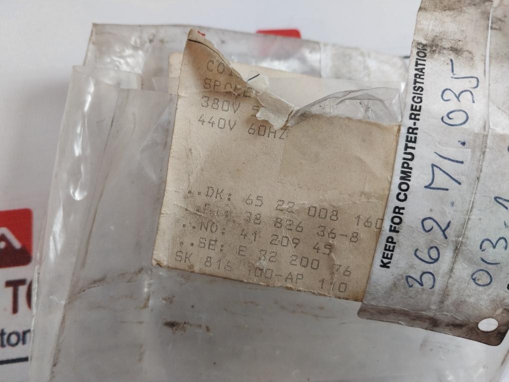 Abb Sk 816 100 Contactor Coil