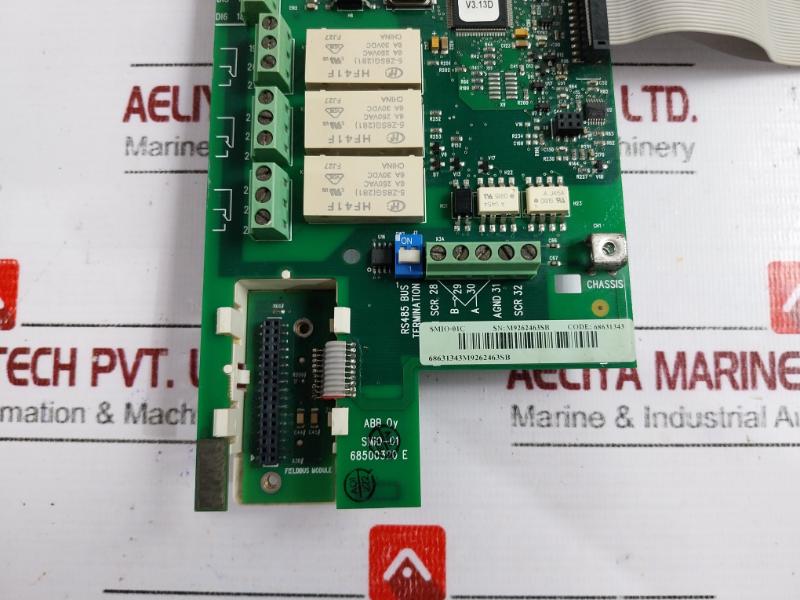 Abb Smio-01C Control Board Inverter Drive 68500320 E