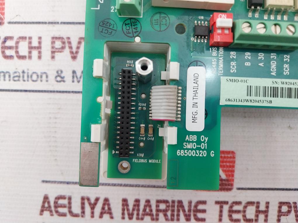 Abb Smio-01C Control Card 68631343 1820724 182Lf E243951