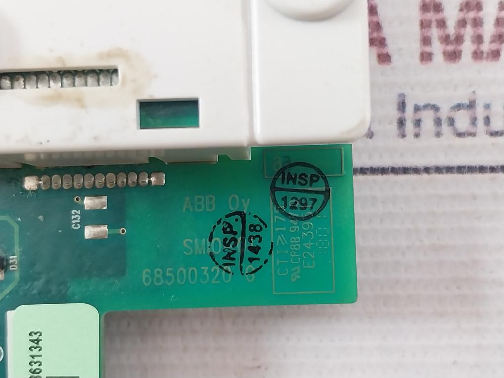Abb Smio-01C Control Card 68631343 1820724 182Lf E243951