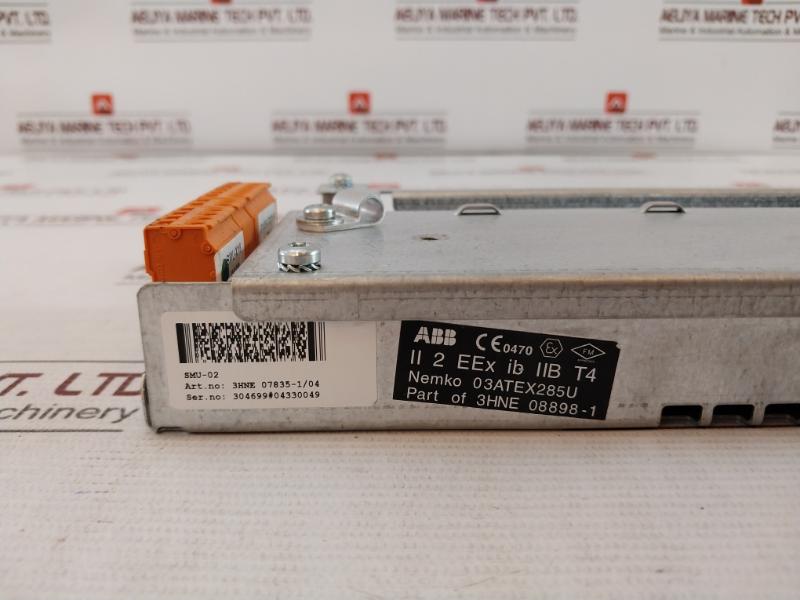 Abb Smu-02 Serial Measurement Unit 03Atex285U 3Hne 07853-1/04