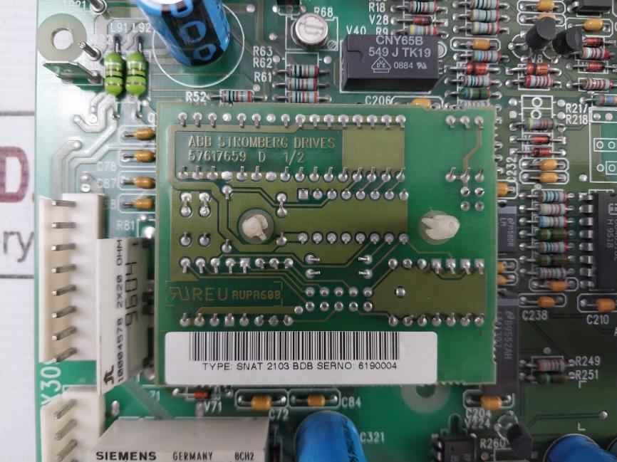 Abb Snat 7261 Qcp Main Interface Board Snat 2103 Bdb 400V/500V