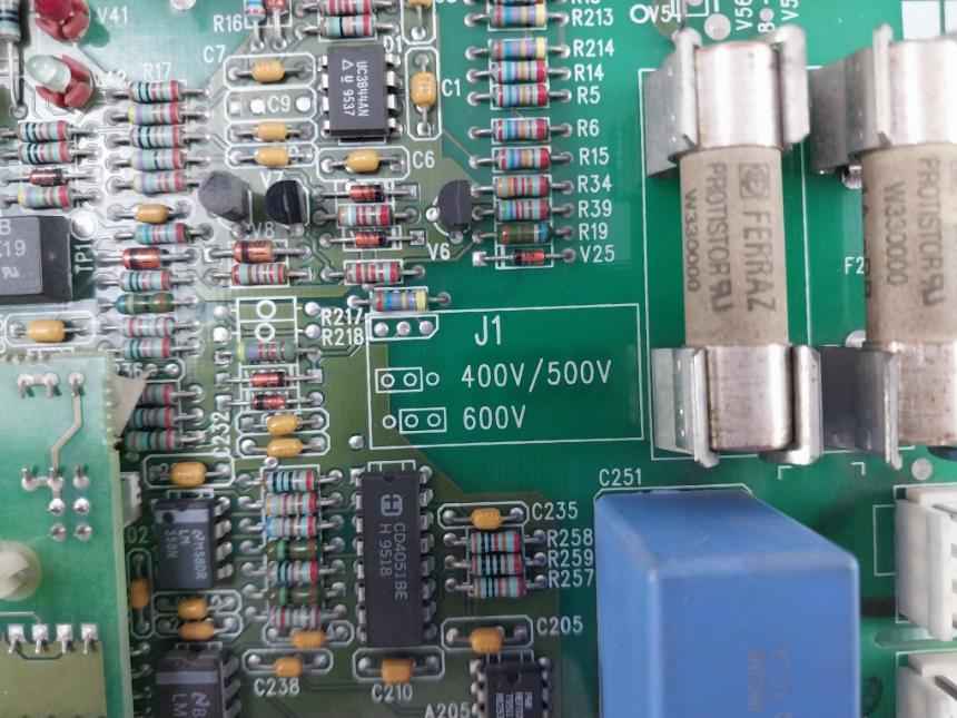Abb Snat 7261 Qcp Main Interface Board Snat 2103 Bdb 400V/500V