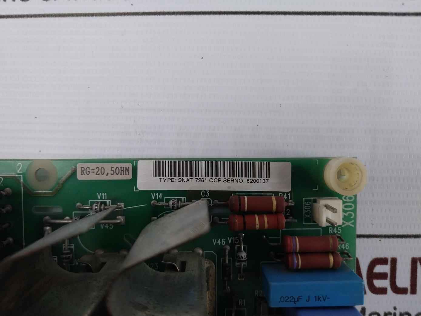 Abb Snat 7261 Qcp Main Interface Board Snat 2103 Bdb 400V/500V