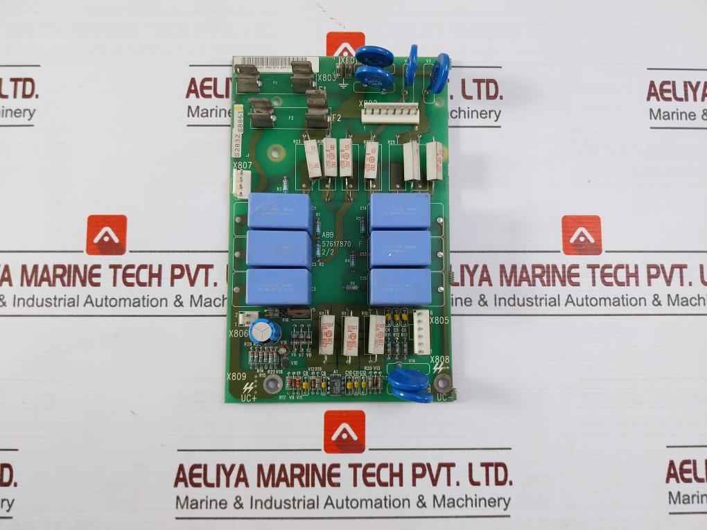 Abb Snat 7902 Efd Inverter Drive Board 57617870 F 2/2
