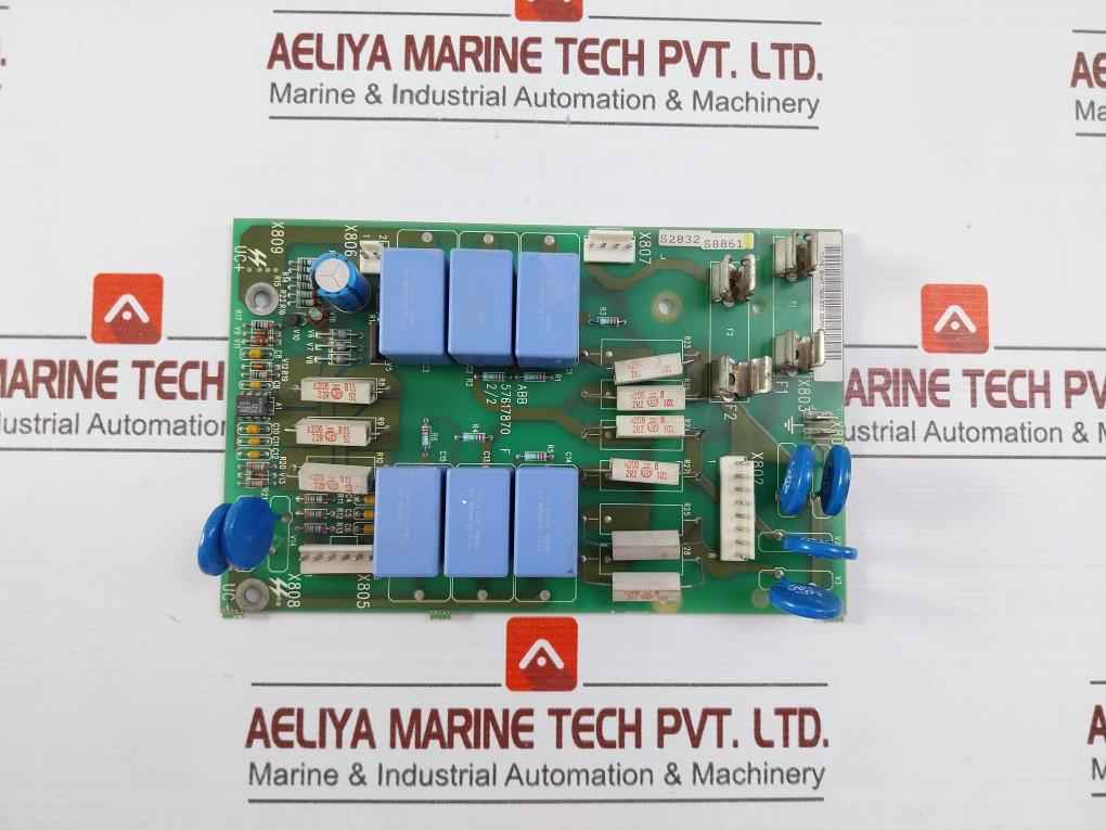 Abb Snat 7902 Efd Inverter Drive Board 57617870 F 2/2