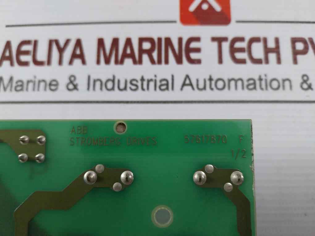 Abb Snat 7902 Efd Inverter Drive Board 57617870 F 2/2