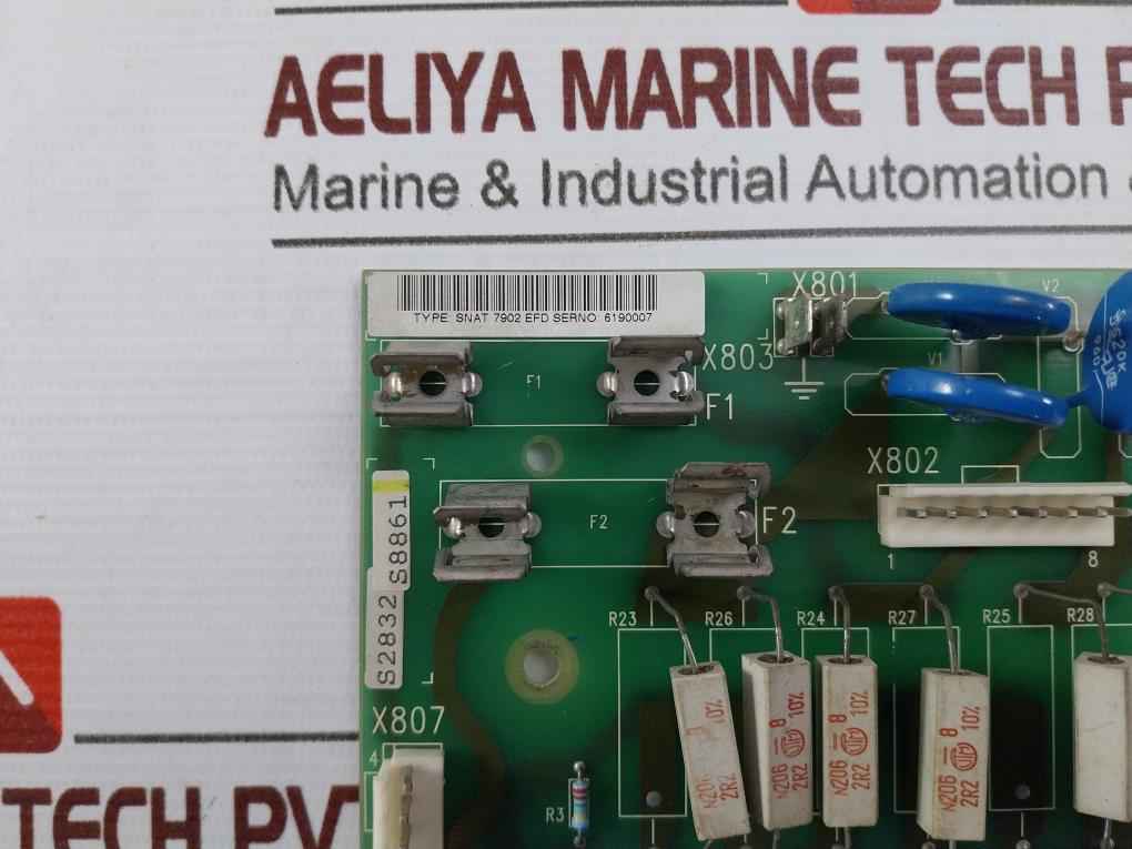 Abb Snat 7902 Efd Inverter Drive Board 57617870 F 2/2