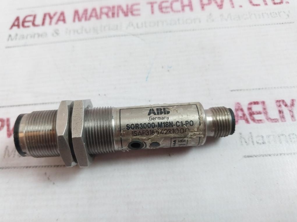 Abb Sor3000-m18N-c1-po Proximity Ultrasonic Technical Sensor 10-30V 100Ma