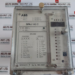 Abb Spaj 140 C Overcurrent And Earth-fault Protection Relay