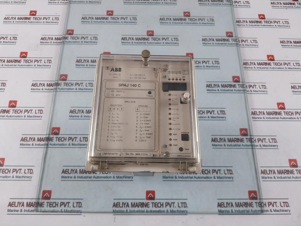 Abb Spaj 140 C Overcurrent And Earth-fault Relay 50Hz