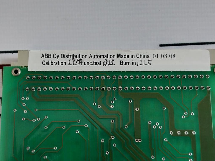 Abb Spaj140C Overcurrent And Earth-fault Relay 80-265Vac/Dc