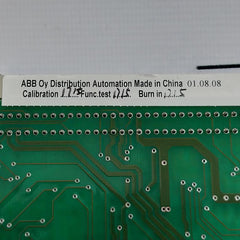 Abb Spaj140C Overcurrent And Earth-fault Relay 80-265Vac/Dc
