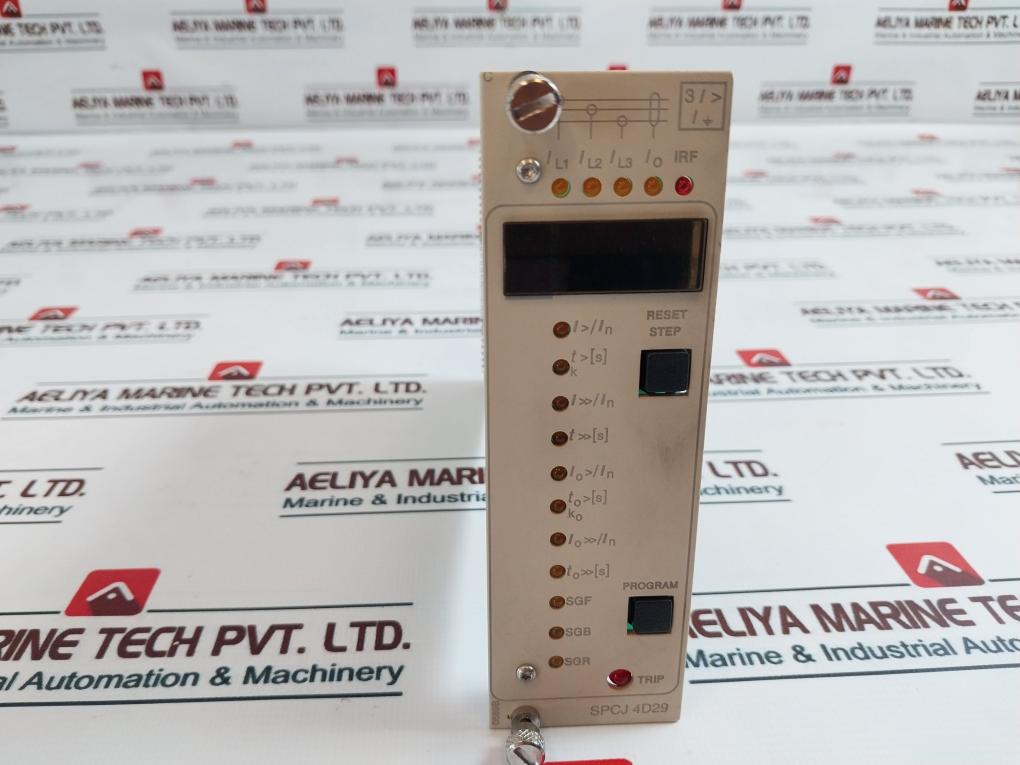 Abb Spaj140C Overcurrent And Earth-fault Relay 80-265Vac/Dc