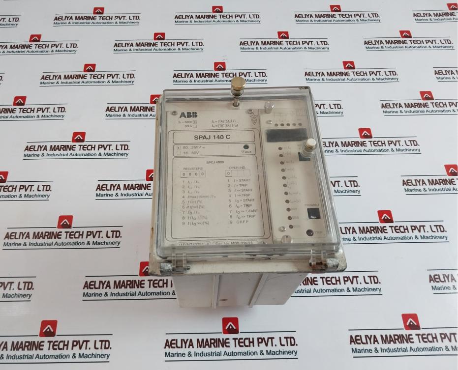 Abb Spaj140C Overcurrent And Earth-fault Relay 80-265Vac/Dc