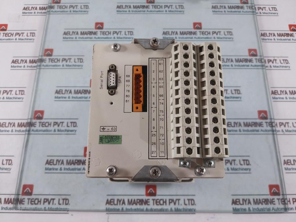 Abb Spaj 160 C Capacitor Protection Relay 18…80V