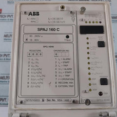 Abb Spaj 160 C Capacitor Protection Relay 18…80V