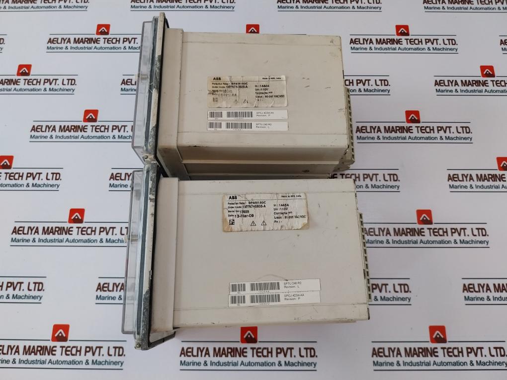 Abb Spam 150 C Motor Protection Relay 1Myn745605-a 50Hz