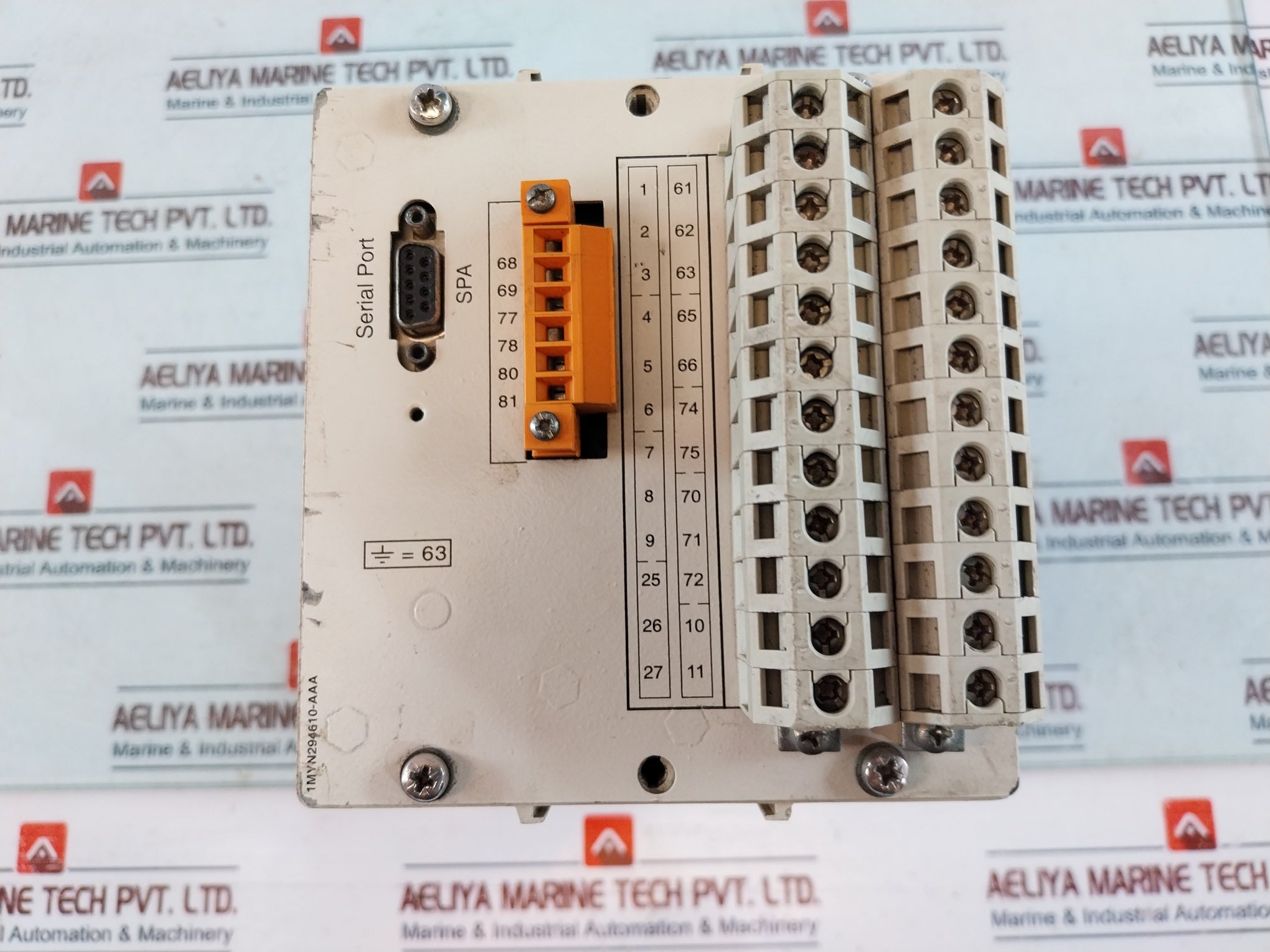 Abb Spam150C Motor Protection Relay 1Myn745605-a 80-265 Vac/Dc 50Hz