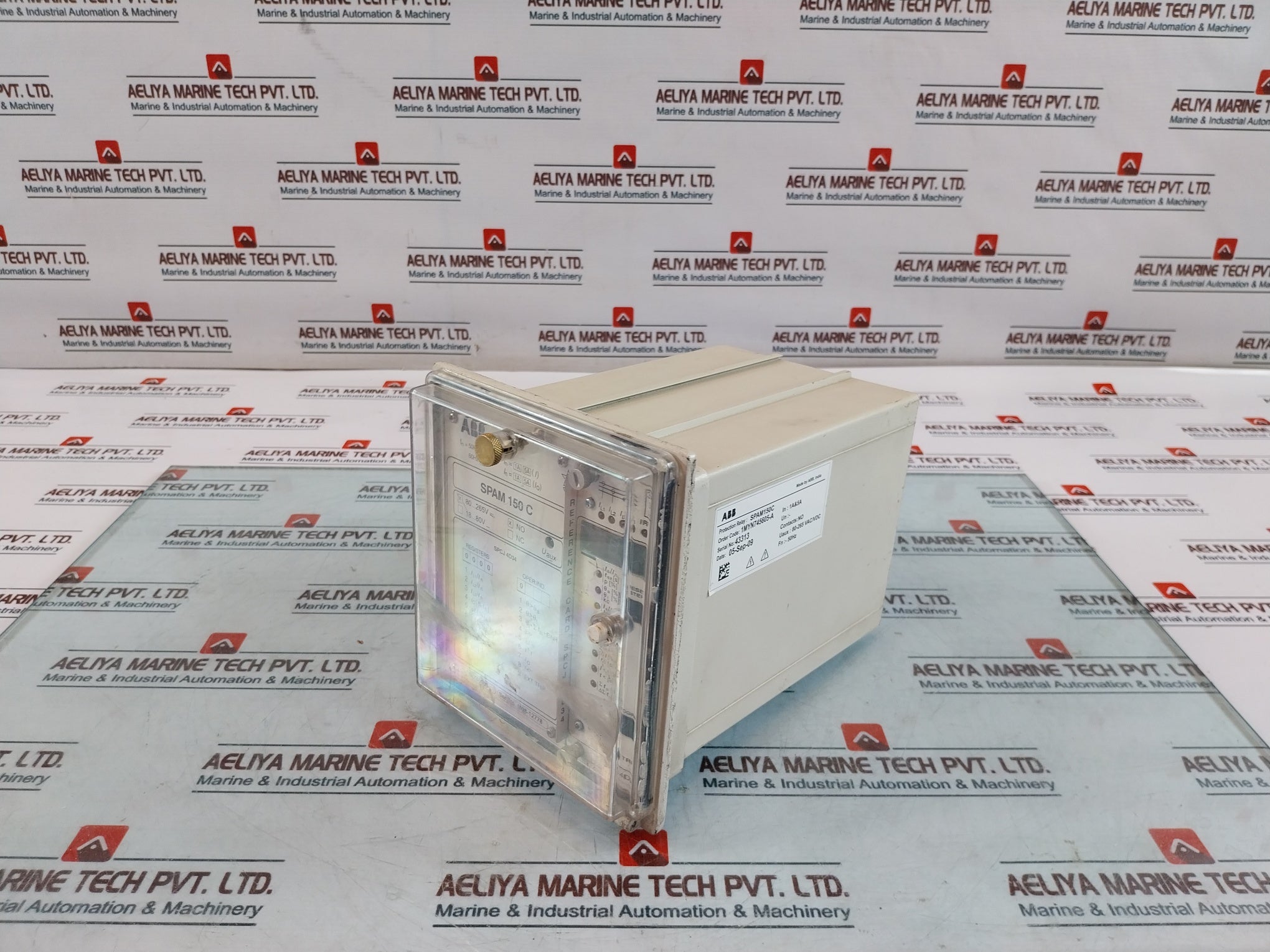 Abb Spam150C Motor Protection Relay 1Myn745605-a 80-265 Vac/Dc 50Hz