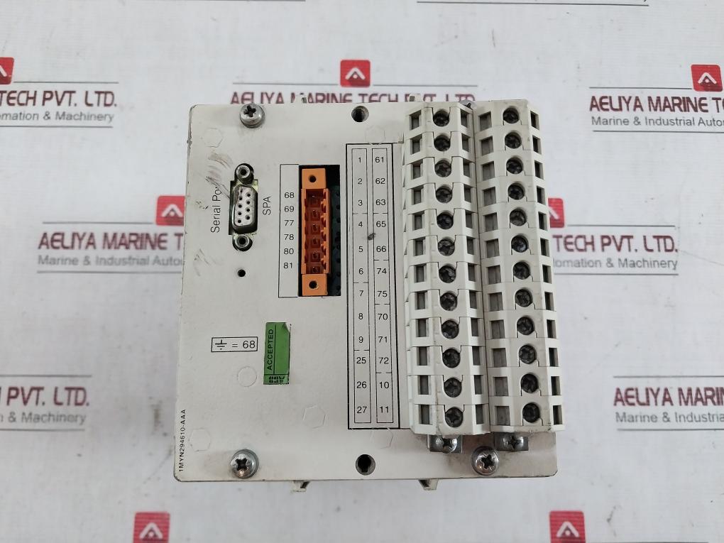 Abb Spam 150 C Motor Protection Relay 80-265V- Spcj 4D34 1Myn745605-a