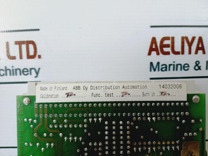 Abb Spau 130 C Three Phase Voltage Relay 1Myn 742775-a Spcu 3C14