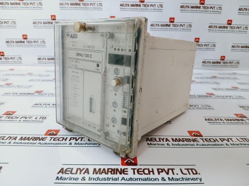 Abb Spau 130 C Three Phase Voltage Relay 1Myn 742775-a Spcu 3C14