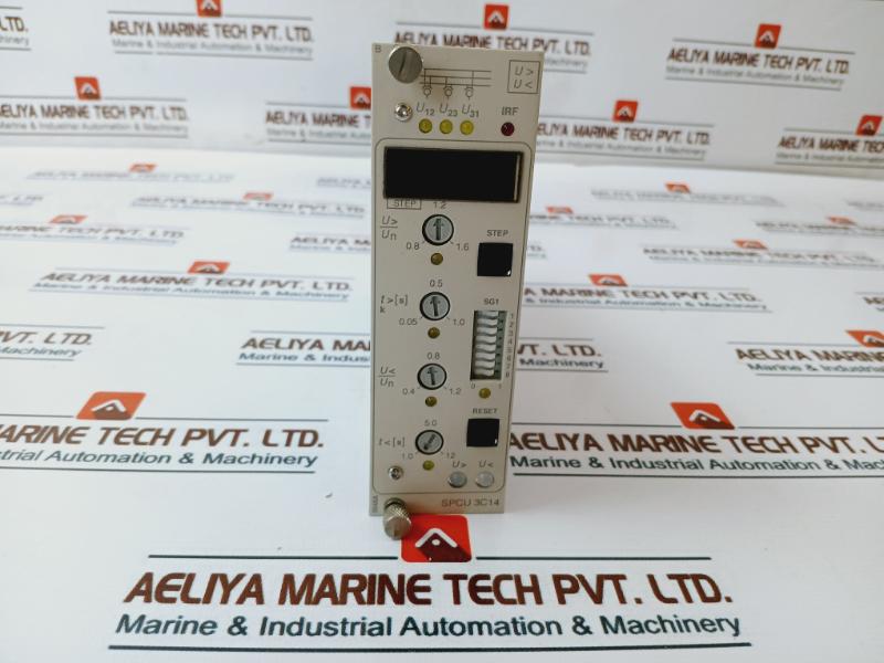 Abb Spau 130 C Three Phase Voltage Relay 1Myn 742775-a Spcu 3C14