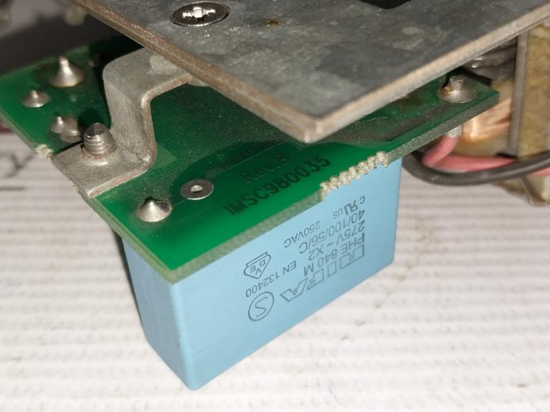 Abb Spaz2298S Pc Connector Board Rev B 1Mrs050095, 1Msc980035