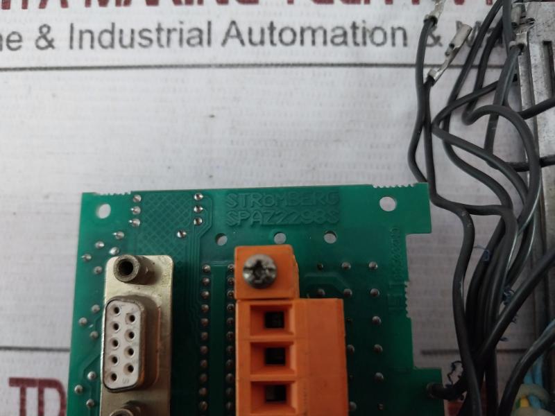 Abb Spaz2298S Pc Connector Board Rev B 1Mrs050095, 1Msc980035