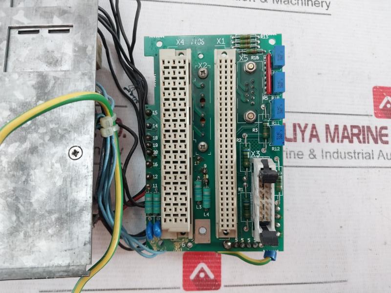 Abb Spaz2298S Pc Connector Board Rev B 1Mrs050095, 1Msc980035