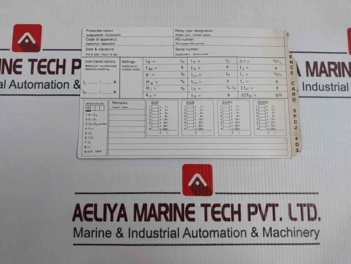 Abb Spcj 4D34-aa Mainboard Pcb Unit Rev P