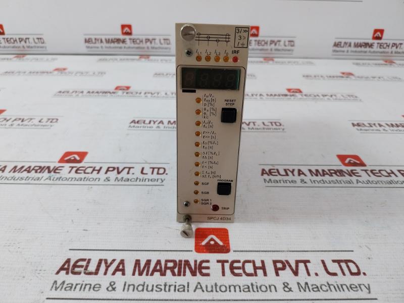 Abb Spcj 4D34 Motor Protection Relay Cm111291 Spaz2424B