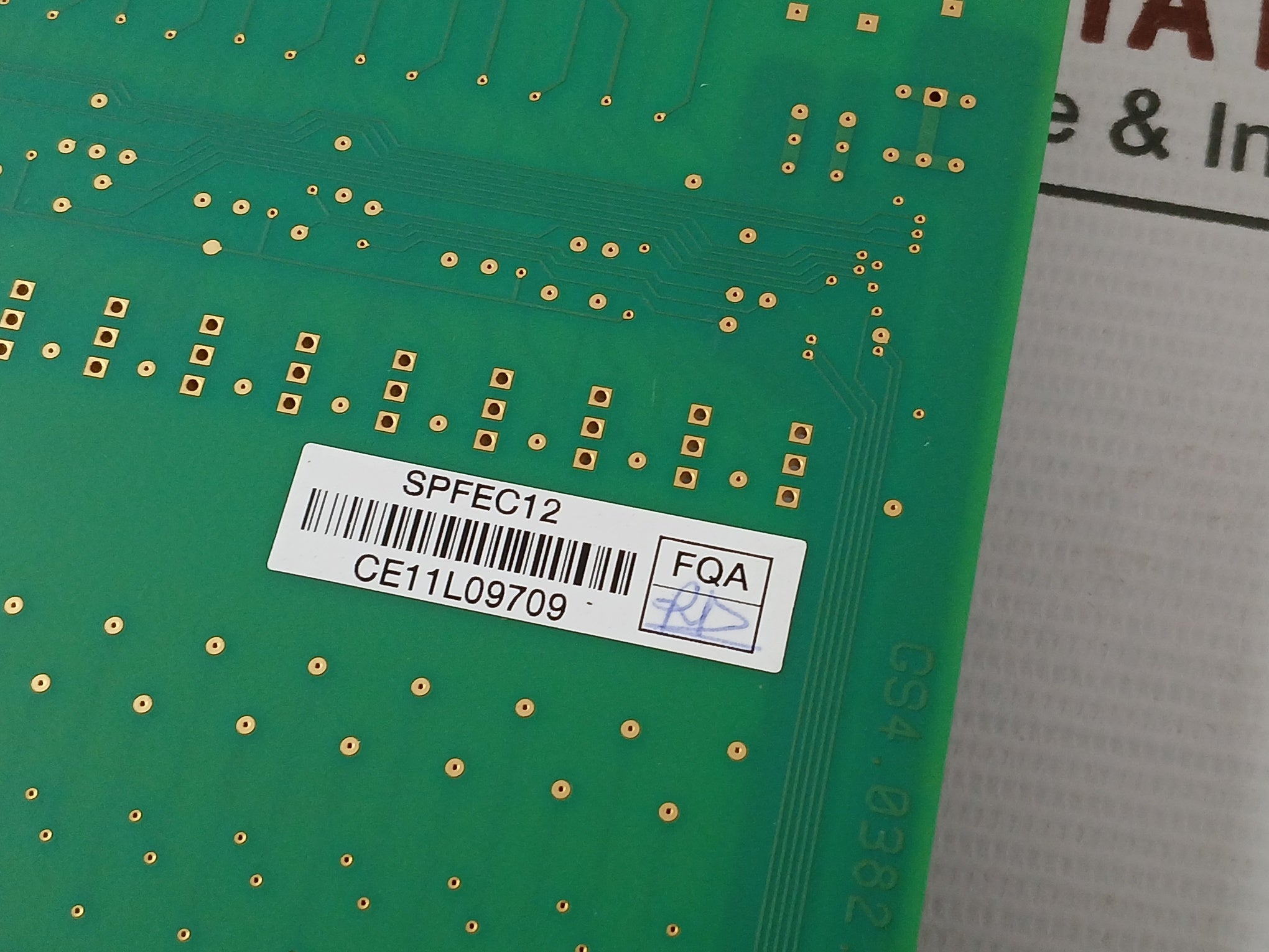 Abb Spfec12 Symphony Analog Input Module Rev D